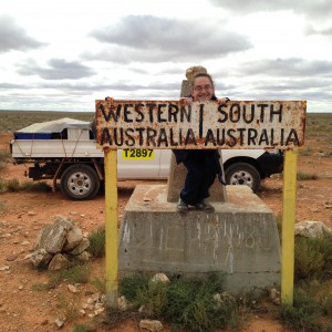Katie's makes it to the WA/SA border